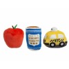 JOUET pour chien LOT DE 3 PELUCHES NEW YORK CITY sonores PEARHEAD