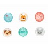 LOT DE 6 MAGNETS chien PEARHEAD