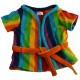 Peignoir Arc-en-ciel pour chien DogFrenchTouch