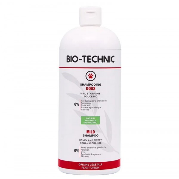 SHAMPOOING DOUX pour chien BIO TECHNIC DIAMEX
