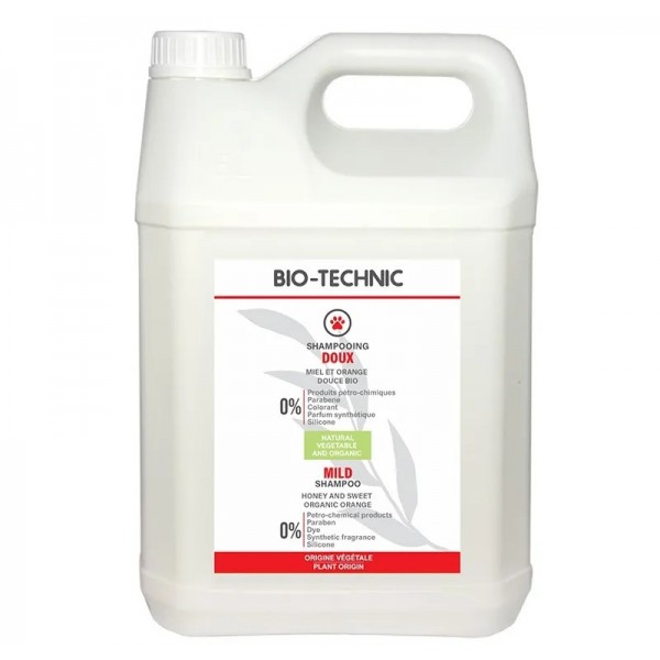 SHAMPOOING DOUX pour chien BIO TECHNIC DIAMEX