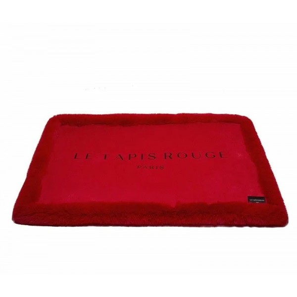 TAPIS pour chien PARIS couleur rouge LE TAPIS ROUGE