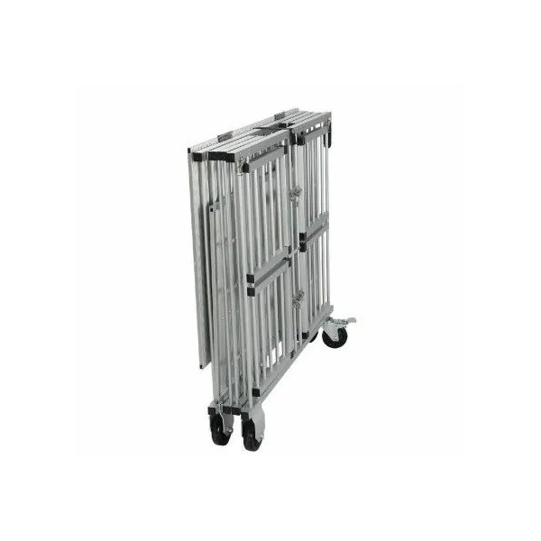 CAGE DE TRANSPORT pour chien et chat PLIABLE LEOPET