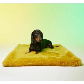 TAPIS pour chien et chat NEW YORK couleur jaune LE TAPIS ROUGE