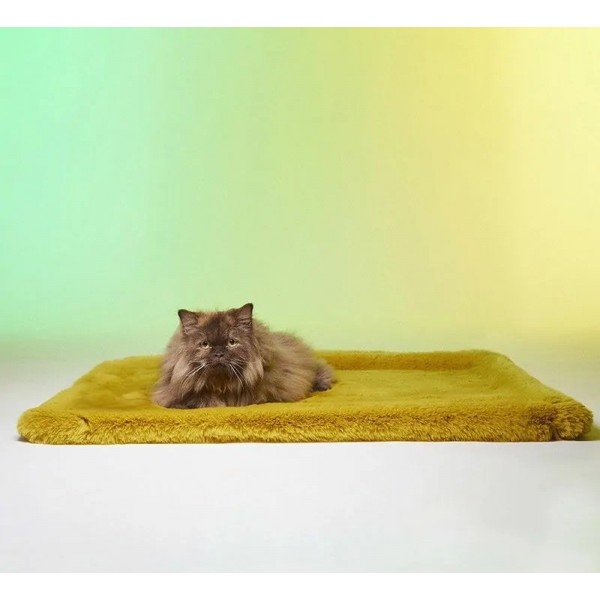 TAPIS pour chien et chat NEW YORK couleur jaune LE TAPIS ROUGE