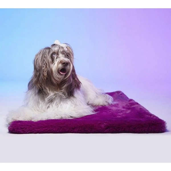 TAPIS pour chien et chat TOKYO couleur mauve LE TAPIS ROUGE