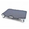 TOILE DE RECHANGE POUR LIT PLIANT pour chien grise LEOPET