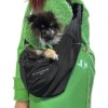 SAC DE TRANSPORT pour chien BANANE couleur noir LE TAPIS ROUGE