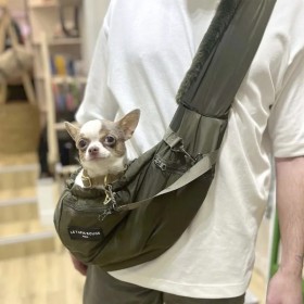 copy of SAC DE TRANSPORT pour chien BANANE couleur noir LE TAPIS ROUGE