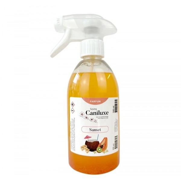 PARFUM pour chien et chat senteur SUNSET 500 ml CANILUXE