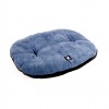 COUSSIN OVALE pour chien Collection ELEGANTE couleur bleu MARTIN SELLIER