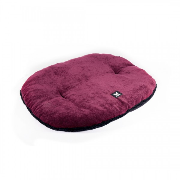 COUSSIN OVALE pour chien Collection ELEGANTE couleur violet MARTIN SELLIER