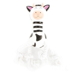 JOUET pour chien SUPER VACHE avec CORDE MARTIN SELLIER-DOGFRENCHTOUCH