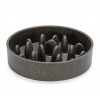 GAMELLE ANTI GLOUTON pour chien ou chat motif BAMBOU couleur gris foncé DESIGNED BY LOTTE