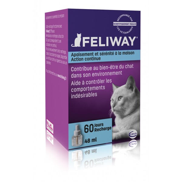 DIFFUSEUR DE PHEROMONES d'apaisement pour chat FELIWAY