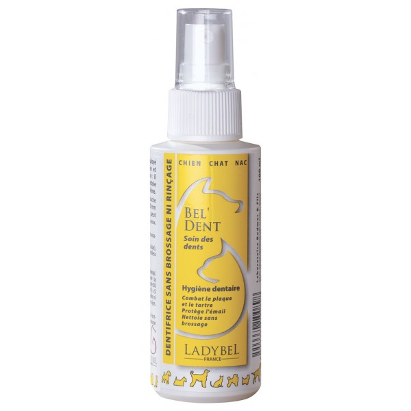 SPRAY DENTIFRICE pour chien et chat BEL' DENT LADYBEL