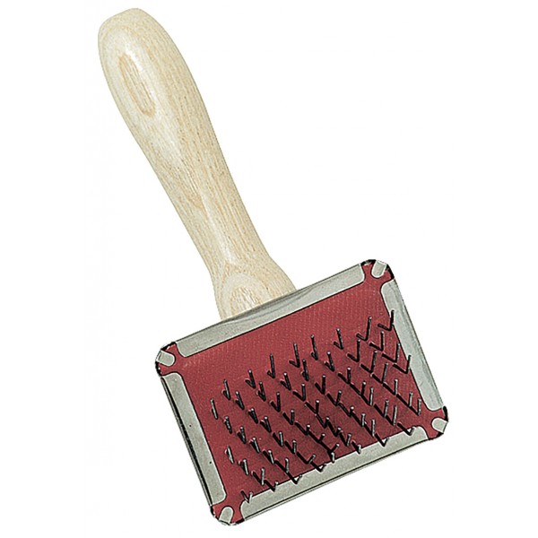 CARDE DEMELAGE pour chien et chat PETIT MODELE MANCHE EN BOIS VIVOG-DOGFRENCHTOUCH