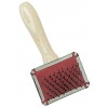 CARDE DEMELAGE pour chien et chat MANCHE EN BOIS VIVOG