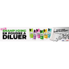 LOT DE 6 BOUTEILLES DE DILUTION pour shampooings en poudre à diluer HERY