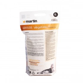 LITIERE AGGLOMERANTE pour chat LOT DE 4 RESPIRE+ CONFORT RESPIRATOIRE MARTIN SELLIER-DOGFRENCHTOUCH