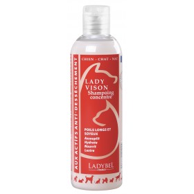 SHAMPOOING ANTI DESSECHEMENT pour chien et chat LADY VISON LADYBEL - DOGFRENCHTOUCH
