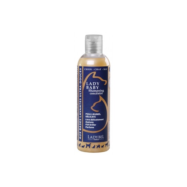 SHAMPOOING pour chiot et chaton LADY BABY LADYBEL - DOGFRENCHTOUCH