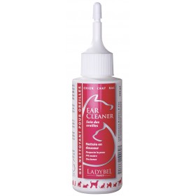 SOIN DES OREILLES pour chien et chat EARCLEANER LADYBEL - DOGFRENCHTOUCH