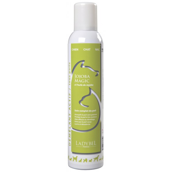 SPRAY CONDITIONNEUR pour chien et chat JOJOBA MAGIC LADYBEL - DOGFRENCHTOUCH