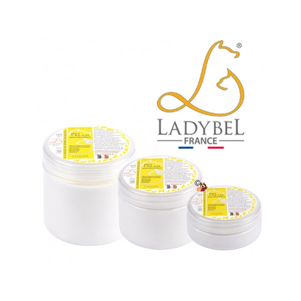 SOIN CONDITIONNEUR DEMELANT pour chien et chat BIO CREAM LADYBEL - DOGFRENCHTOUCH