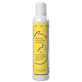 SPRAY DEMELANT CONDITIONNEUR pour chien et chat WOOLY WARRIOR LADYBEL - DOGFRENCHTOUCH