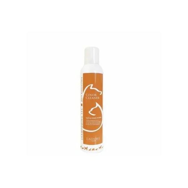 SHAMPOOING POILS CLAIRS pour chien et chat COLOR CLEANER LADYBEL - DOGFRENCHTOUCH