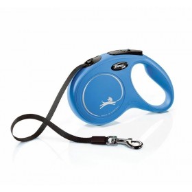 copy of LAISSE NEW CLASSIC pour chiens avec cordon BLEU FLEXI
