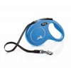 LAISSE RETRACTABLE NEW CLASSIC pour chiens avec sangle BLEU FLEXI - DOGFRENCHTOUCH