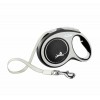 LAISSE RETRACTABLE NEW COMFORT pour chiens avec sangle GRIS FLEXI-DOGFRENCHTOUCH