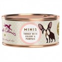 LOT DE 18 Patée pour Chien MINI GRAIN FREE à la DINDE 100g TERRA CANIS