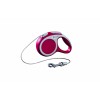LAISSE RETRACTABLE pour chien VARIO avec cordon ROUGE FLEXI - DOGFRENCHTOUCH