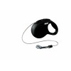 LAISSE RETRACTABLE NEW CLASSIC pour chiens avec cordon NOIR FLEXI-DOGFRENCHTOUCH