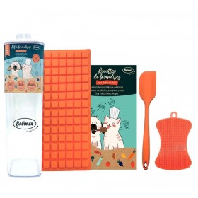 KIT PREPARATION FRIANDISES pour chien et chat forme carrée BUBICHEF BUBIMEX - DOGFRENCHTOUCH