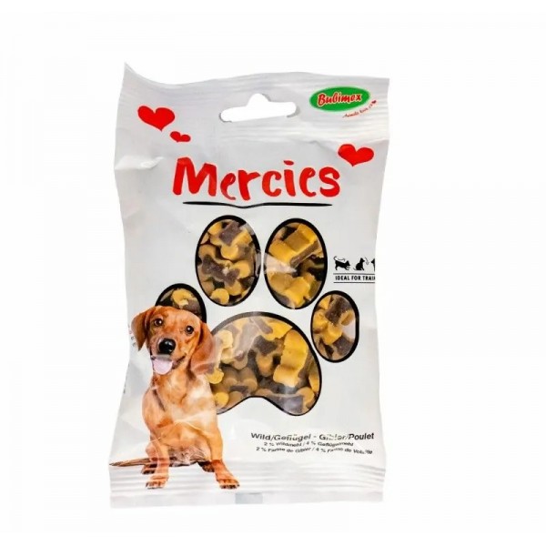 FRIANDISES pour chien SNACKS semi-humides GIBIER VOLAILLE BUBIMEX - DOGFRENCHTOUCH