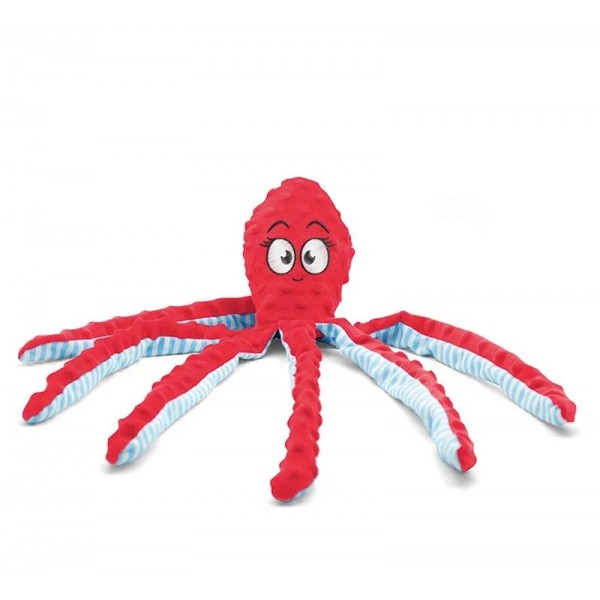 JOUET pour chien PELUCHE PIEUVRE sonore BUBIMEX - DOGFRENCHTOUCH