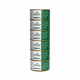 PATEE pour chat THON POULET en gelée 6x85g SCHESIR - DOGFRENCHTOUCH
