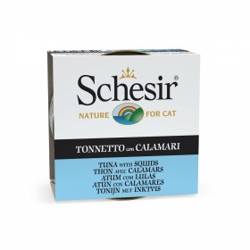 PATEE pour chat THON CALAMARS en gelée 14x85g SCHESIR - DOGFRENCHTOUCH