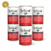 PATEE pour chat THON CREVETTES en gelée 6x140g SCHESIR-DOGFRENCHTOUCH
