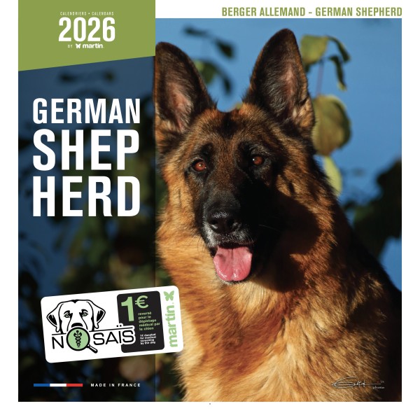 copy of Calendrier chien 2023-2024 Bouledogue français MARTIN SELLIER
