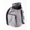 SAC VENTRAL pour chien et chat Collection CROISETTE couleur gris MARTIN SELLIER-DOGFRENCHTOUCH