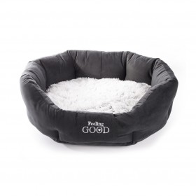 CORBEILLE pour chien ou chat CONFORT collection IGLOO noir MARTIN SELLIER-DOGFRENCHTOUCH