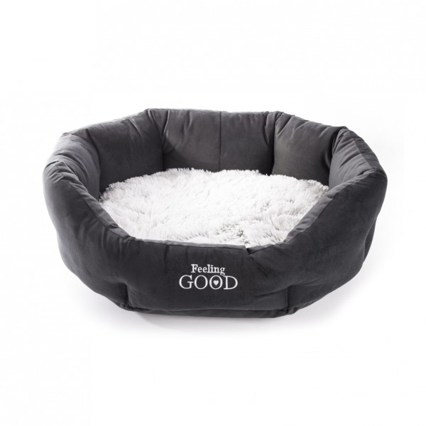 CORBEILLE pour chien ou chat CONFORT collection IGLOO noir MARTIN SELLIER-DOGFRENCHTOUCH