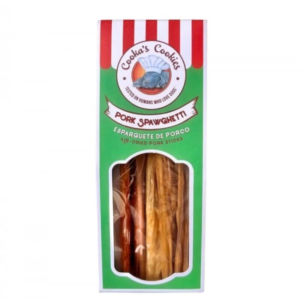 FRIANDISES SPAWGHETTI DE PORC pour chien COOKA'S COOKIES-DOGFRENCHTOUCH