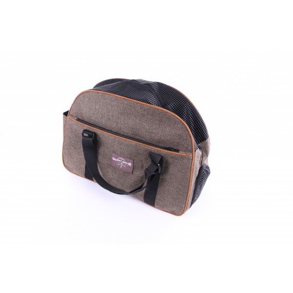 SAC BOWLING pour chien et chat Collection GUEST HOUSE couleur marron MARTIN SELLIER-DOGFRENCHTOUCH