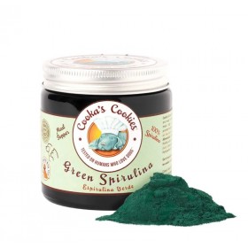 FRIANDISES pour chien Booster de repas POUDRE SPIRULINE VERTE COOKA'S COOKIES-DOGFRENCHTOUCH